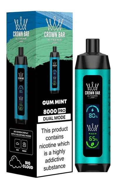 Alfakher Vape 8000 Pro Crown Bar