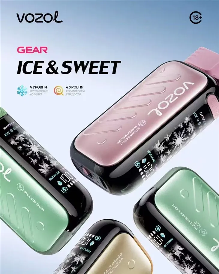 Vape jetable Vozol Gear Ice & Sweet 50k